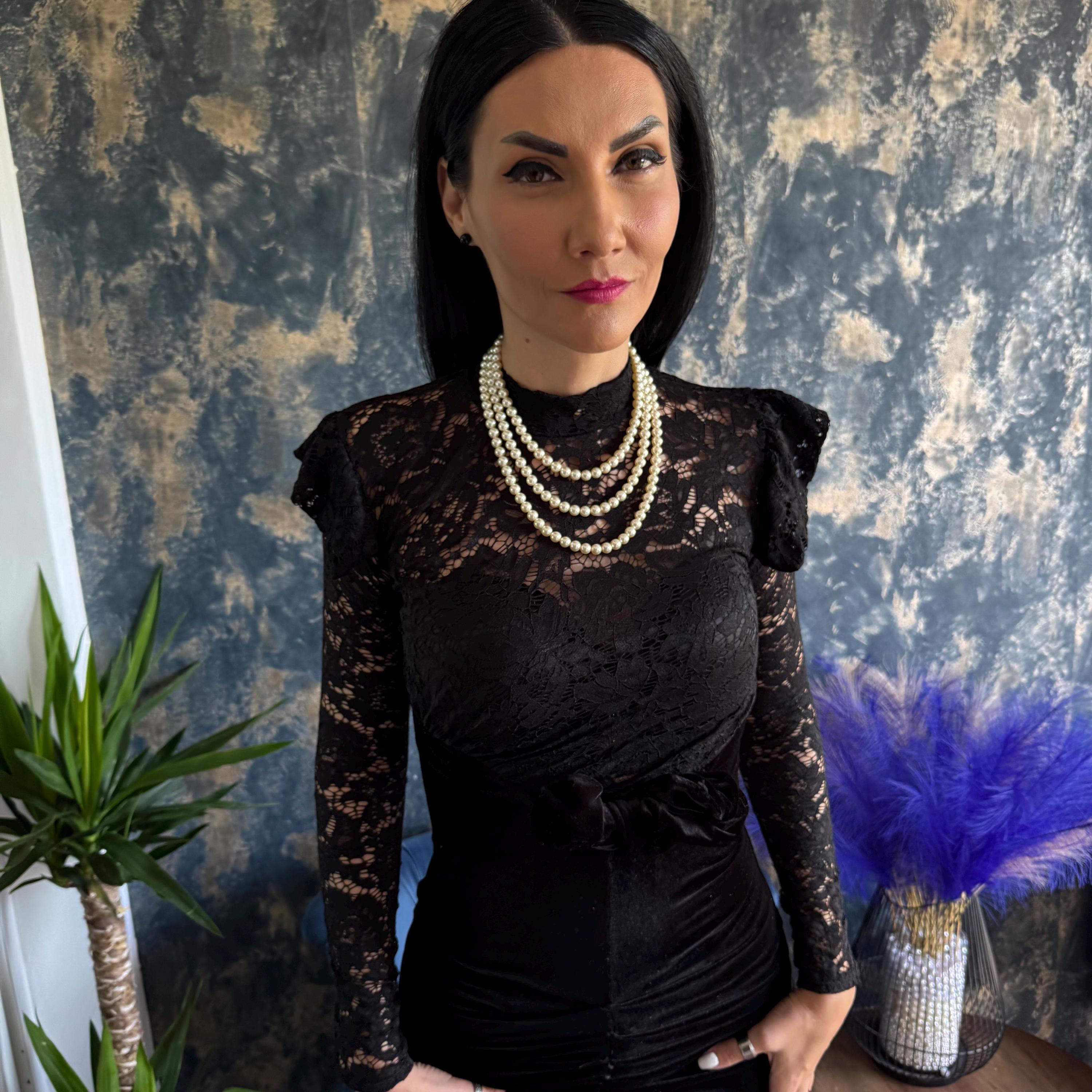 Premium Jewelry Collection Crystal Pearl Necklace Wedding Accessory Bridal Essential Elegant Multi Layer Design Cascade Style Statement Piece Formal Wear Perfect Gold Clasp Detail Classic Timeless Fashion Special Occasion Jewelry Glamorous