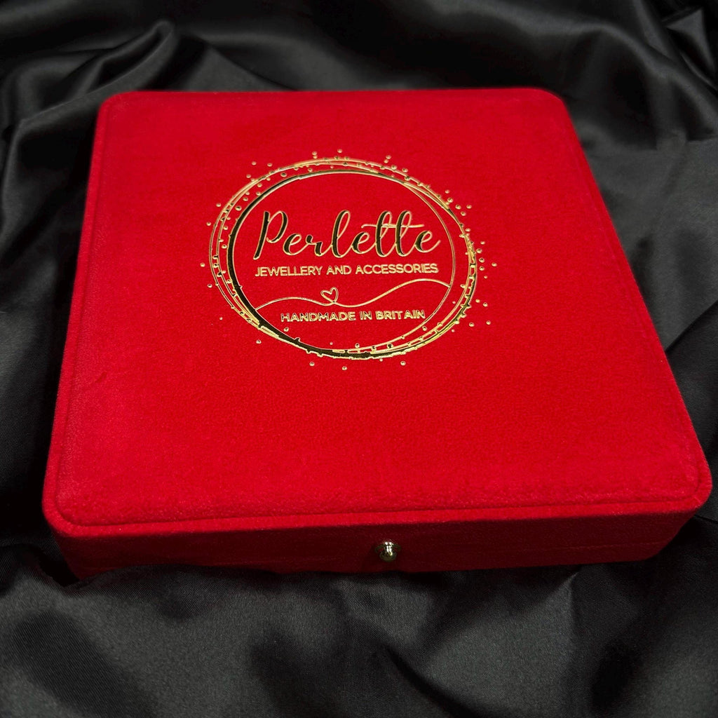 Luxury Pearl Necklace Gift for Her in Red Box Classic Pearl Jewellery Anniversary Valentines Day & Mother’s Day Gift