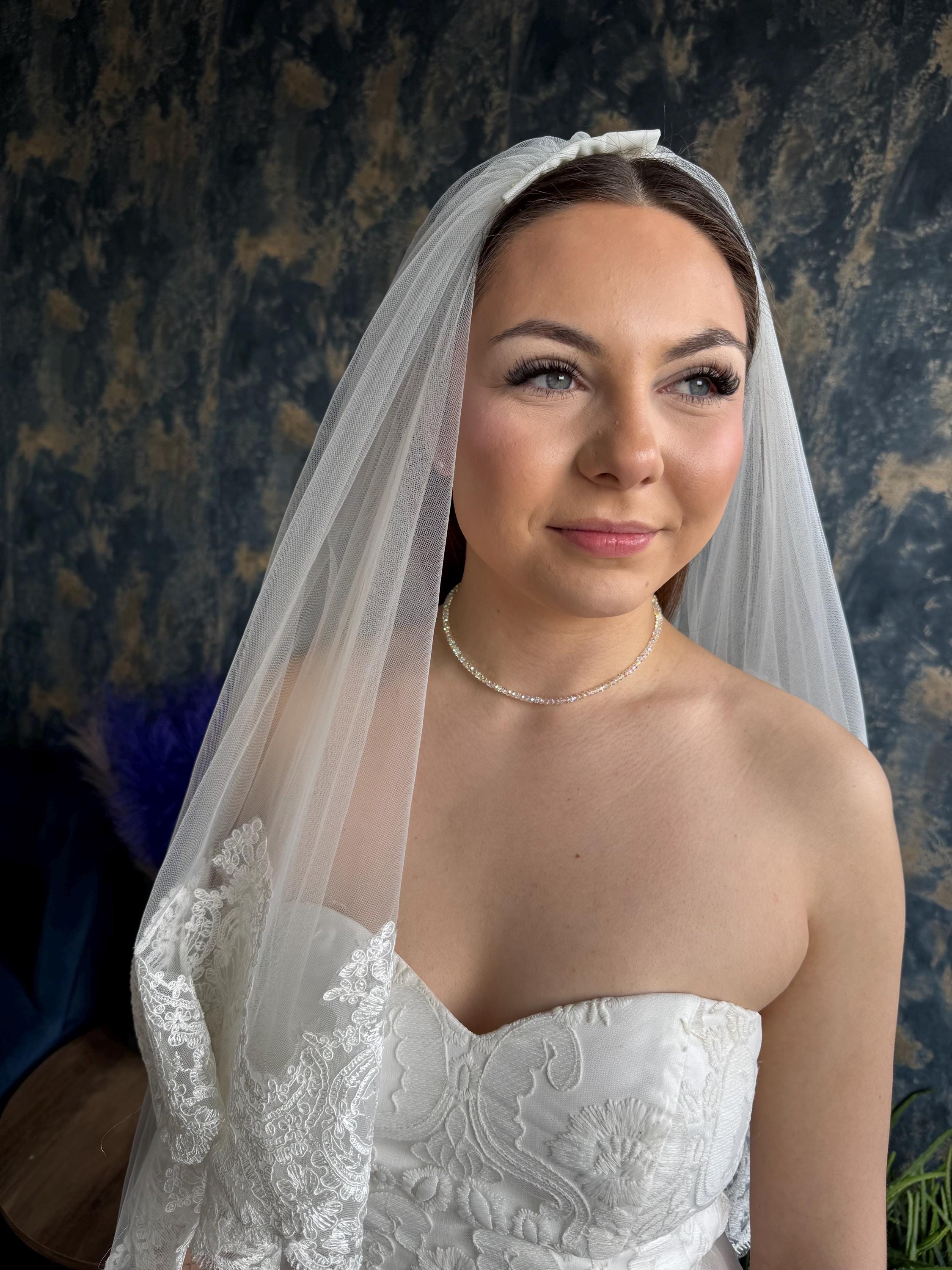 Wedding Necklace Aurora Borealis Swarovski Crystal Choker Bridal Jewelry Iridescent Rainbow Prism Effect Light Catching Faceted Beads Delicate Close Fitting Design Perfect Bride Statement Accessory Elegant Romantic Style Special Occasion Crystal