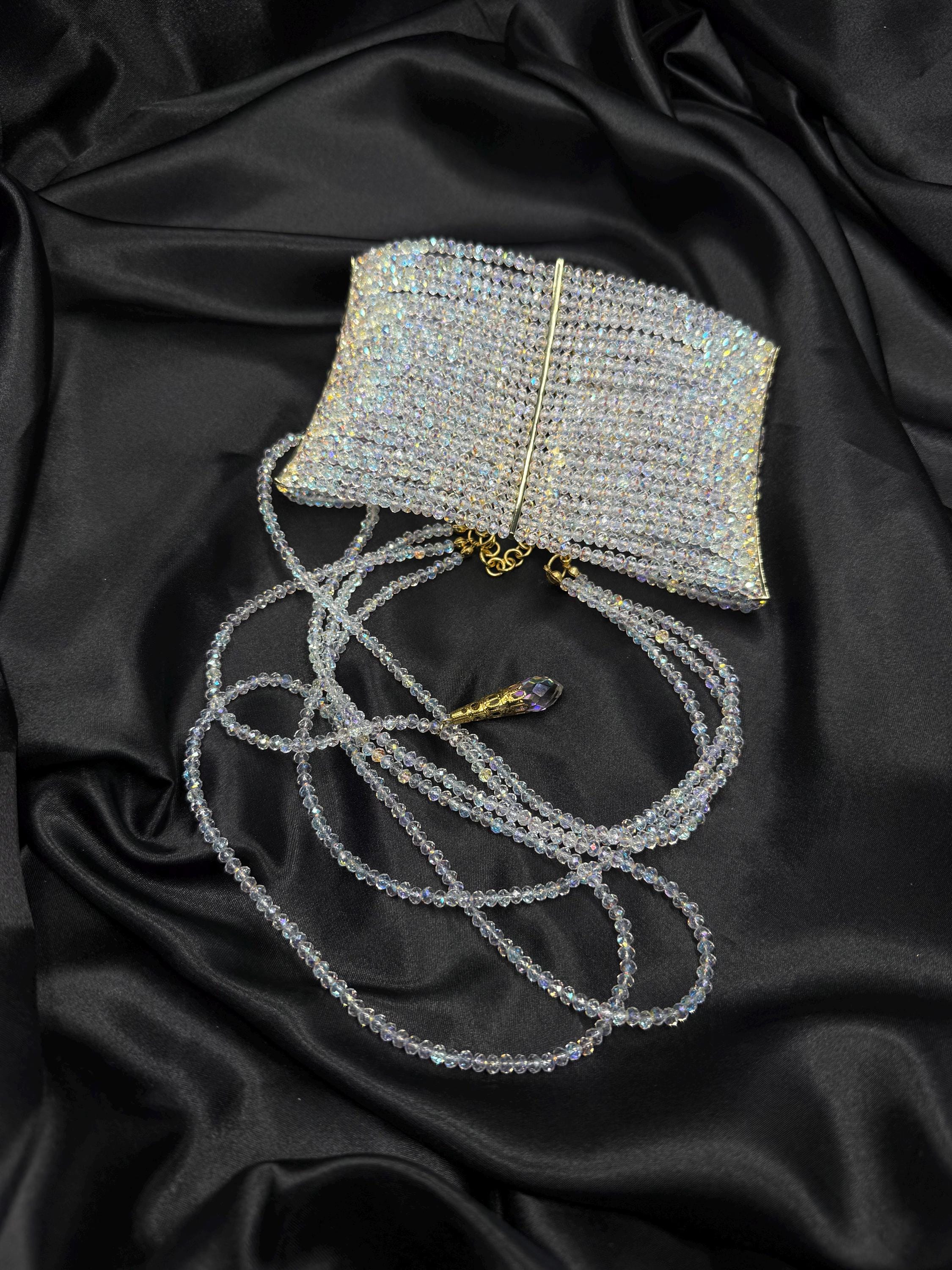 Wide Crystal Choker Necklace, AB Rhinestone Collar Necklace, Bridal Choker, Wedding Jewelry, Statement Crystal Necklace, Gold or Platinum Plated Gift for Her Crystal AB Choker Necklace, Sparkling Wide Collar Choker, Statement Rhinestone Necklace, Gold Plated Crystal Jewelry, Bachelorette Prom Party Glam Gift Handmade AB Crystal Choker, Iridescent Beaded Collar Necklace, Luxury Rhinestone Choker, Platinum or Gold Plated, Bridal Wedding Evening Jewelry for Women AB Crystal Collar Necklace