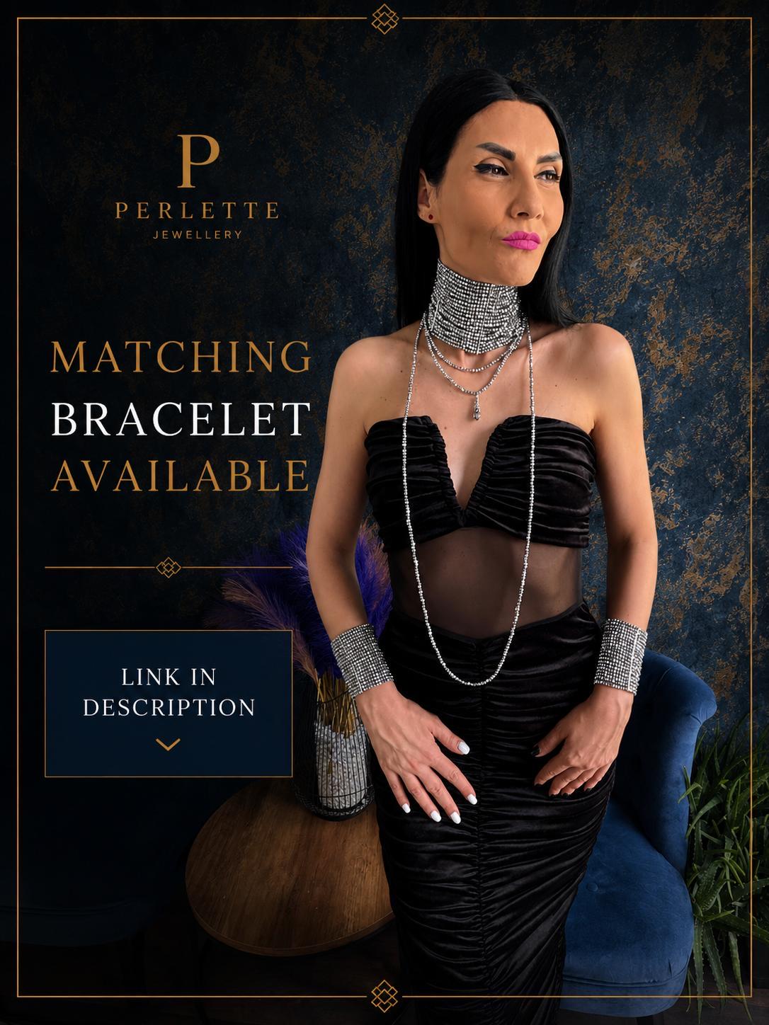 wide crystal choker rhinestone choker necklace multi row choker diamante choker silver collar necklace bridal choker necklace platinum plated choker crystal collar necklace statement choker silver prom necklace women wedding jewellery gift glass bead choker thick rhinestone choker sparkly choker necklace cocktail necklace silver