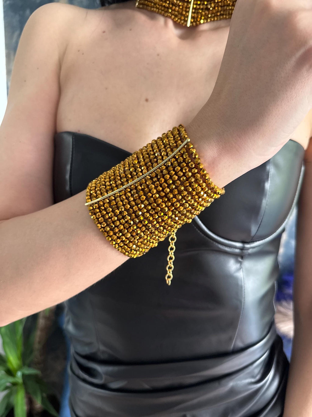 gold bracelet statement bracelet cuff bracelet wide bracelet chunky bracelet beaded braceletgold cuff evening jewelry wedding bracelet glamorous jewelry party bracelet luxury bracelet handmade bracelet wide gold statement bracelet chunky gold beaded bracelet gold cuff bracelet women sparkly gold  bracelet wedding guest jewelry evening statement bracelet luxury gold bracelet handmade gold bracelet bold fashion bracelet cocktail party jewelry glamorous gold jewelry chunky cuff