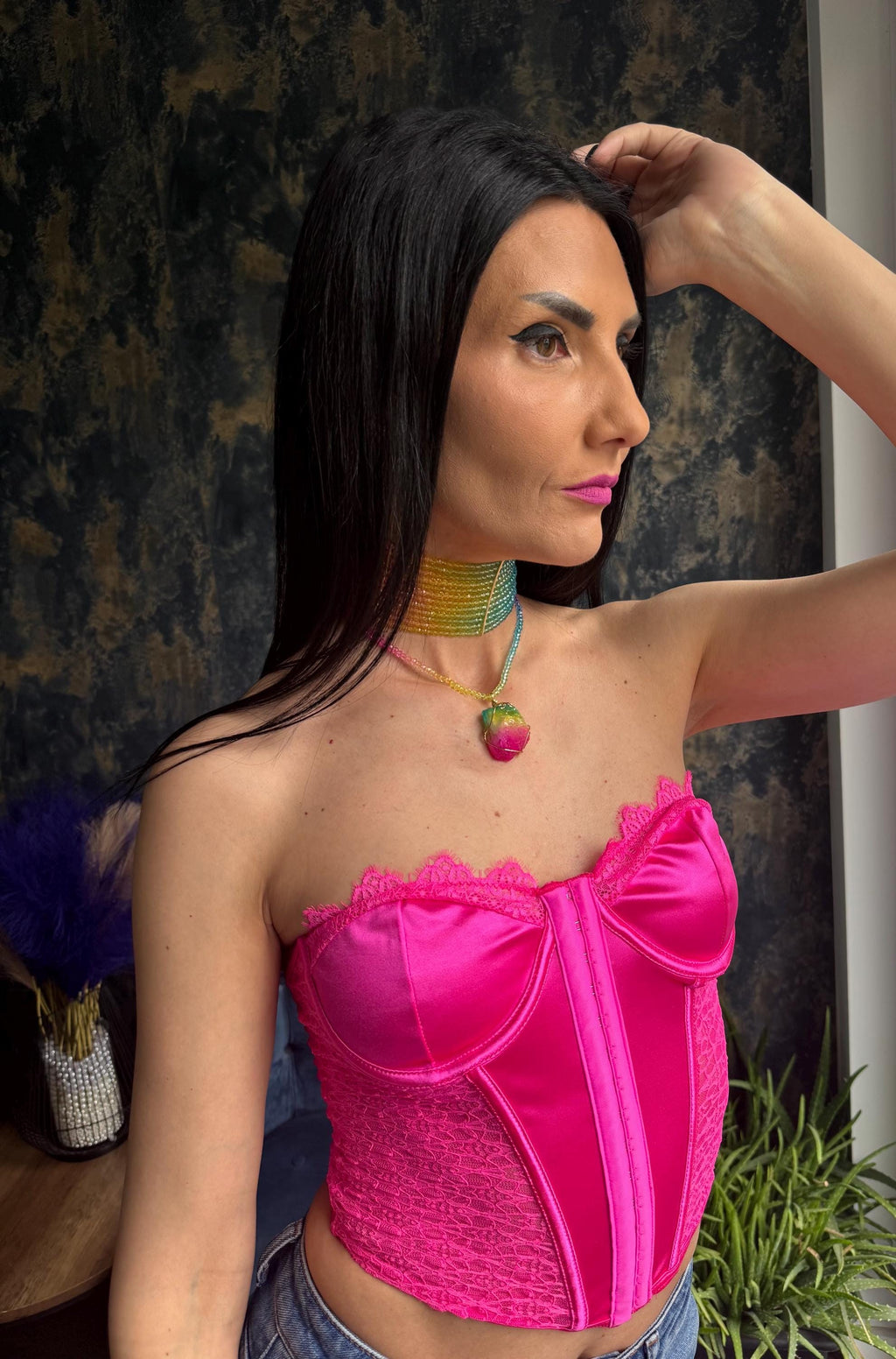rainbow choker necklace beaded statement collar colourful choker necklace wide beaded choker gradient necklace festival jewellery women pride necklace gift jewellery maximalist necklace Y2K choker necklace colourful statement necklace Rainbow Choker Necklace Wide Beaded Choker Pride Jewellery Festival Necklace Gift for Her Rainbow Beaded Choker Necklace Gradient Colourful Statement Collar Maximalist Festival Colourful Beaded Choker Necklace Rainbow Statement Collar Y2K