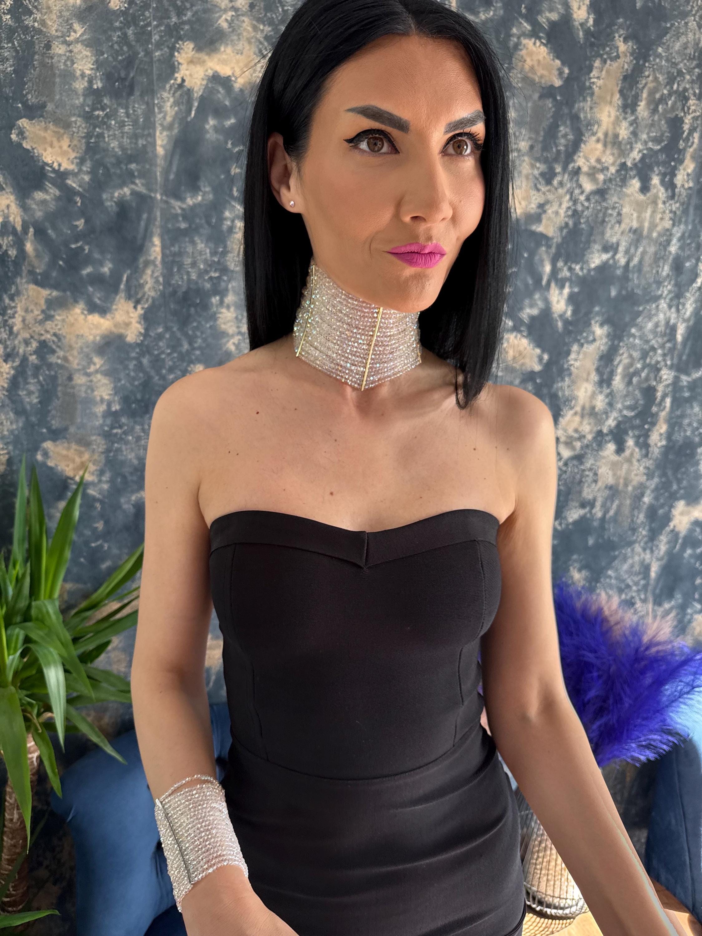 maximalist style fashion lover evening outfit special occasion bridal party girls night out cocktail attire festival look luxury sparkle aurora borealis light catching rainbow effect trend inspired