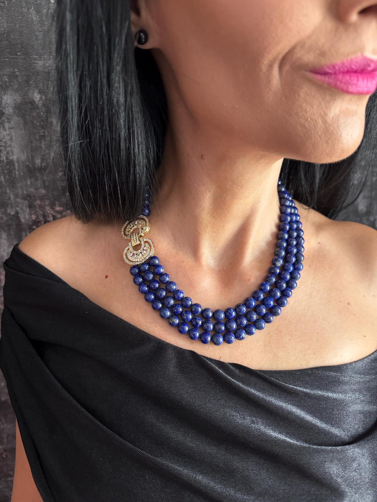 necklace lapis necklace natural lapis lazuli blue gemstone necklace statement necklace gemstone necklace blue bead necklace lapis bead necklace layered  necklace chunky blue necklace elegant blue necklace royal blue necklace natural stone necklace lapis choker necklace statement jewellery luxury gemstone necklace
