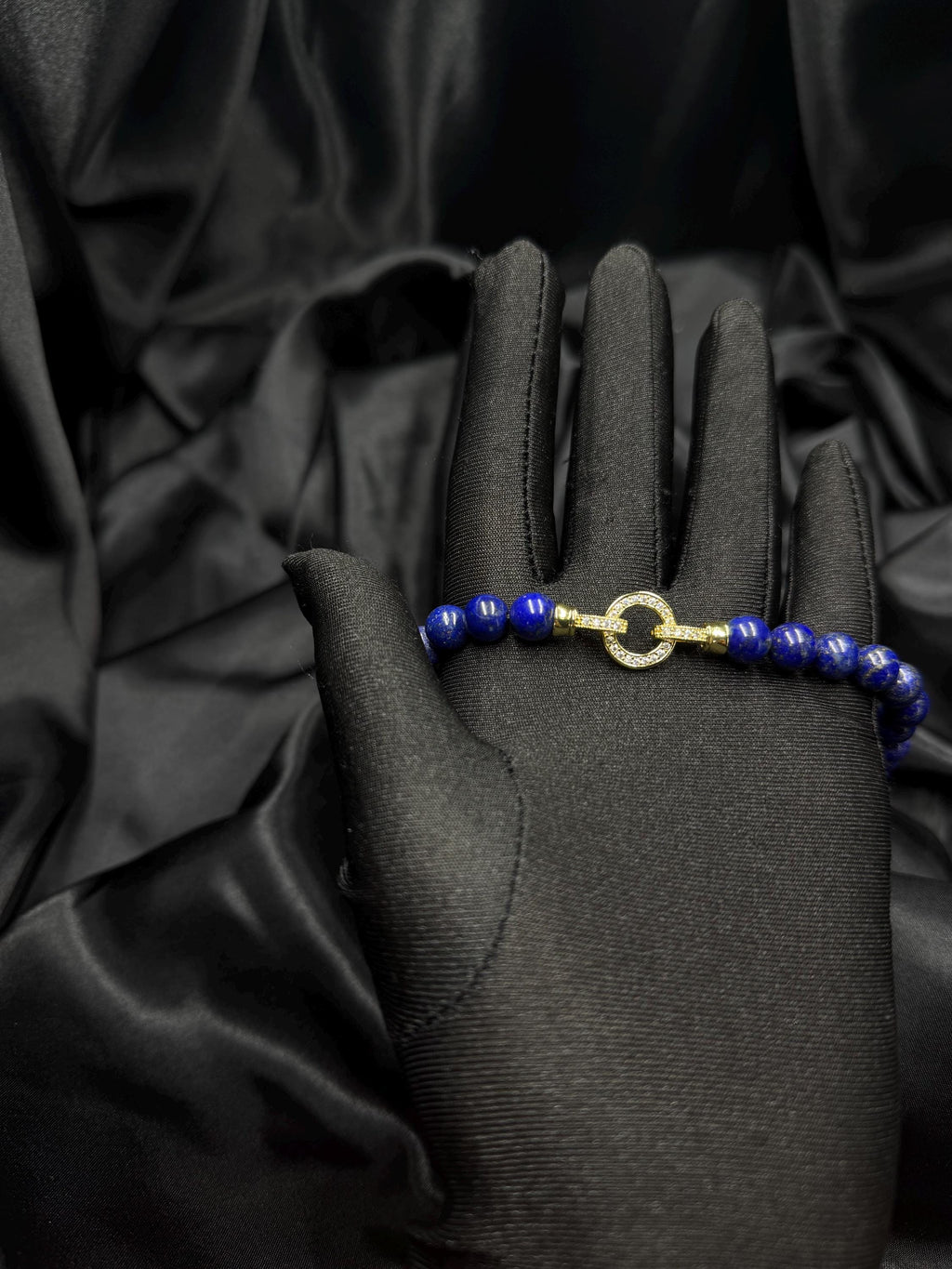 Natural Lapis Lazuli Necklace Gemstone Elegant Choker Deep Blue Beaded Custom Length Jewelry Statement Piece September Birthstone Gift