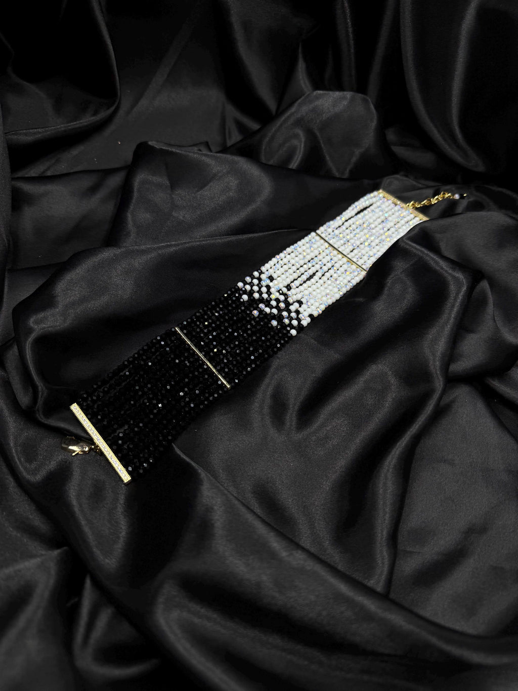 necklace black beaded choker beaded choker necklace statement choker statement necklace wide choker necklace wide beaded choker beaded collar necklace black statement necklace ombre choker ombre necklace monochrome necklace party jewelry party necklace evening necklace evening jewelry statement jewelry cocktail jewelry dramatic necklace jewelry for black dress necklace for black dress special occasion jewelry holiday party jewelry Christmas