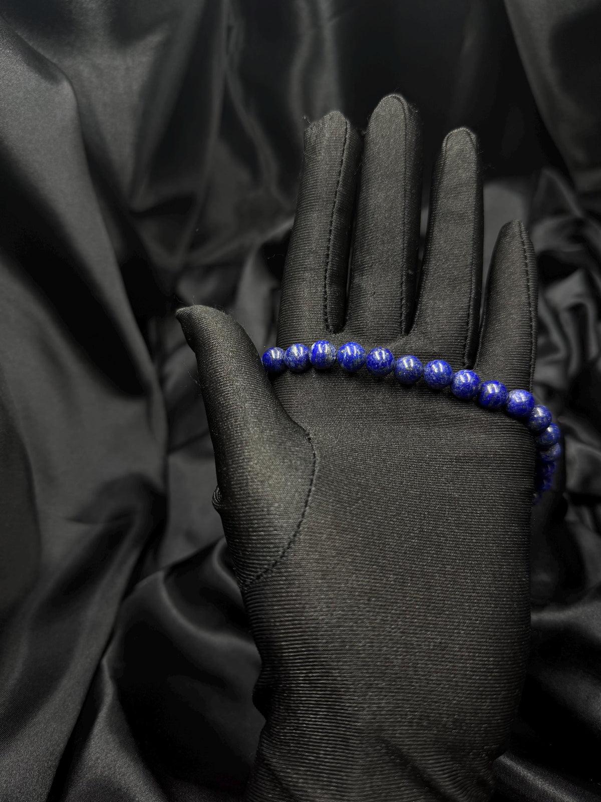 Natural Lapis Lazuli Necklace Gemstone Elegant Choker Deep Blue Beaded Custom Length Jewelry Statement Piece September Birthstone Gift